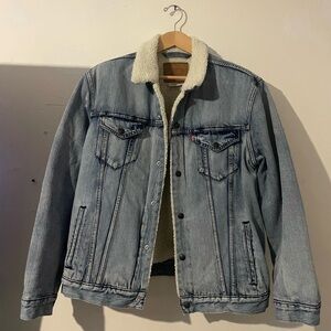 Levi's Premium Lightweight Sherpa Jacket Size XL